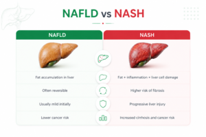 NAFLD VS NASH